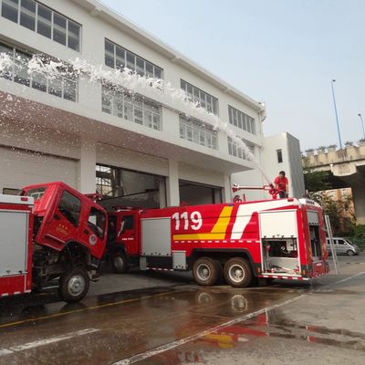 China GOOD QUALITY HOWO 6*4 LARGE SIZE 17000L Water Foam Fire Rescue Truck