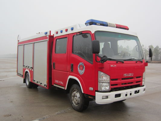 CHINA Economical  190 HP ISUZU 4X2  4000 Litres Foam Fire Fighting Truck