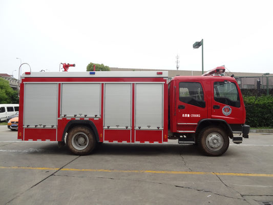 ISUZU Large Capacity Gas RC Fire Truck Diesel Type 4x2 For Fire Fighting