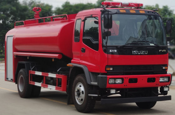 ISUZU 240HP Water Tank Fire Truck 10800L Capacity For Forest Use