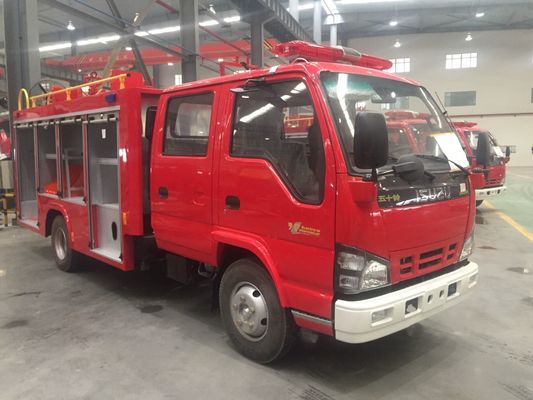 China Mini 88KW ISUZU 2000L Foam Water Fire-Fighting Vehicle