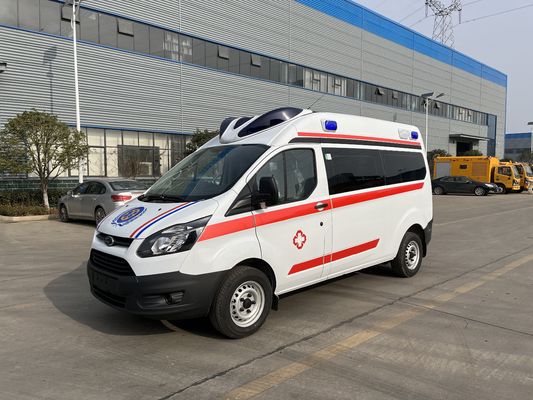Gasoline First Aid Ambulance For Patient Transfer Urban Emergency Treatment