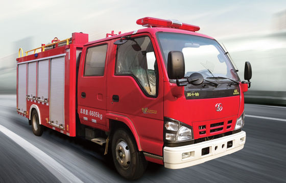 Mini ISUZU Rapid Rescue Fire Engine สำหรับการผจญไฟป่า