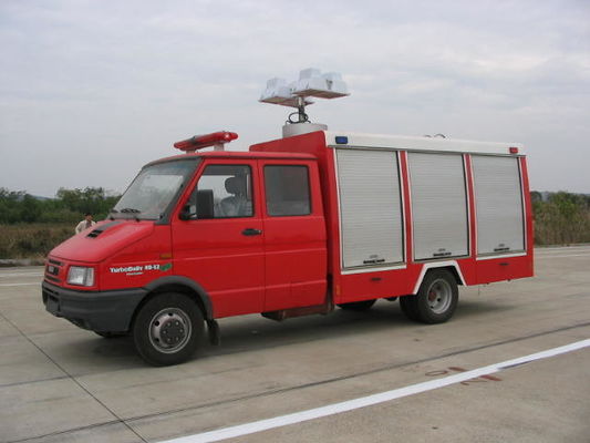 IVECO Mini Light Rescue Fire Truck Vehicles 95KW 4x2 For Fire Fighting