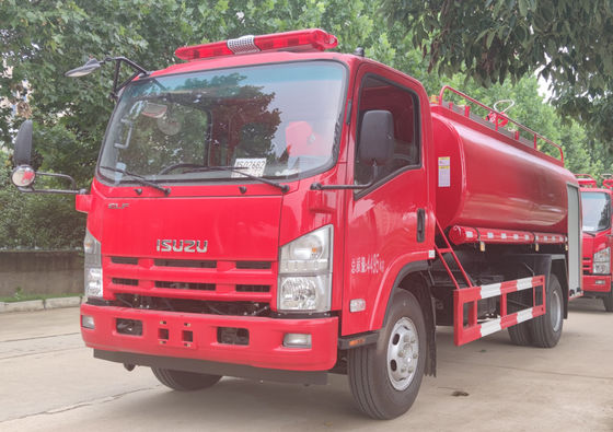 รถดับเพลิงป่า ISUZU 190HP 4x2 สีแดง พร้อมแท้งค์น้ำ 8 ตัน